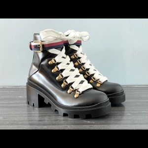 Gucci Leather Ankle Boot